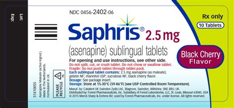 usephris|Saphris: Schizophrenia Uses, Side Effects, Dosage .